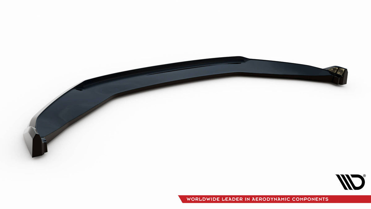 Street+ Spoilerlippe Front Ansatz V.2 passend für Skoda Kodiaq Sportline Mk1 Facelift schwarz Hochglanz – Ansicht 6