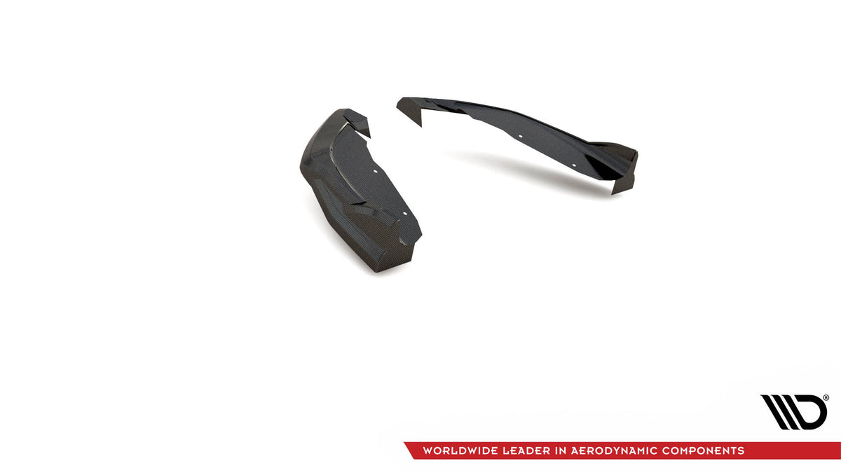 Prepreg Carbon Fiber Heck Ansatz Flaps Diffusor passend für BMW 1er M-Paket /  M135i / 128ti F40 – Ansicht 6