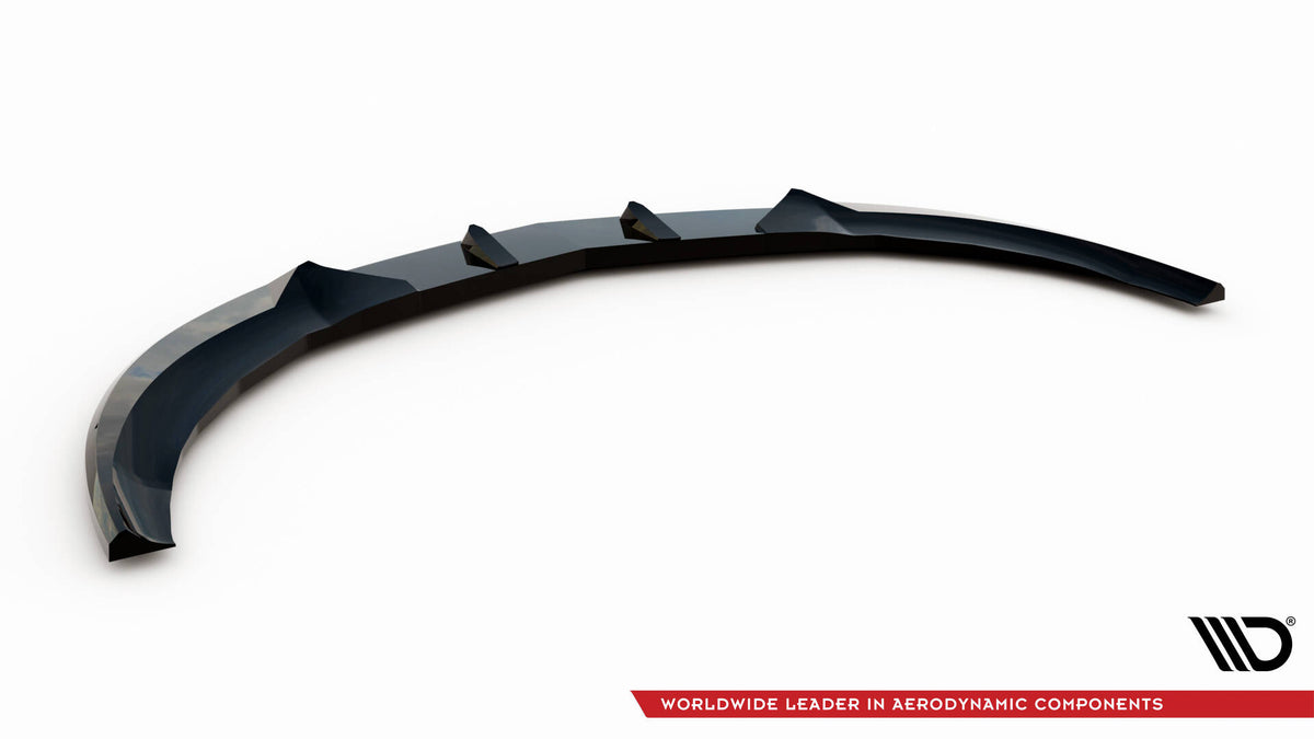 Street+ Spoilerlippe Front Ansatz V.3 passend für Mercedes-Benz A45 AMG W176 schwarz Hochglanz – Ansicht 6
