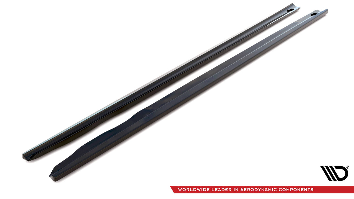 Street+ Seitenschweller Leisten passend für BMW 3er GT F34 schwarz Hochglanz – Ansicht 6