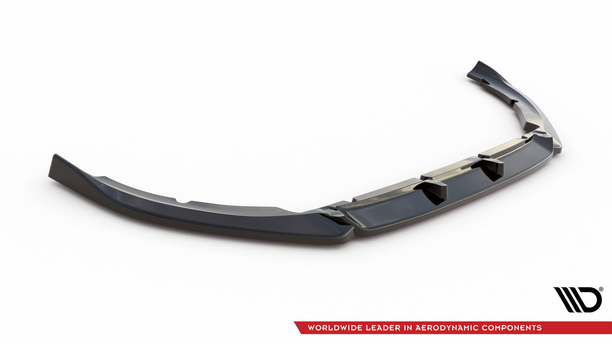 Street+ Spoilerlippe Front Ansatz passend für Citroen Berlingo Mk3 schwarz Hochglanz – Ansicht 5