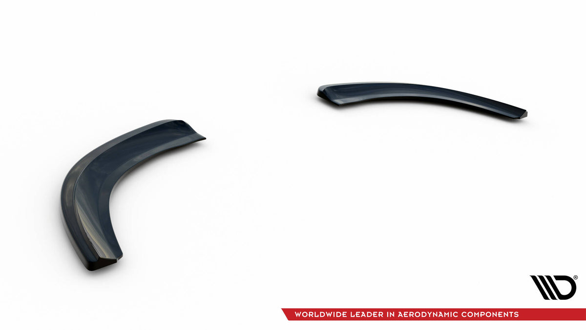 Heck Ansatz Flaps Diffusor passend für Ford Focus ST Mk3 FL schwarz Hochglanz – Ansicht 7
