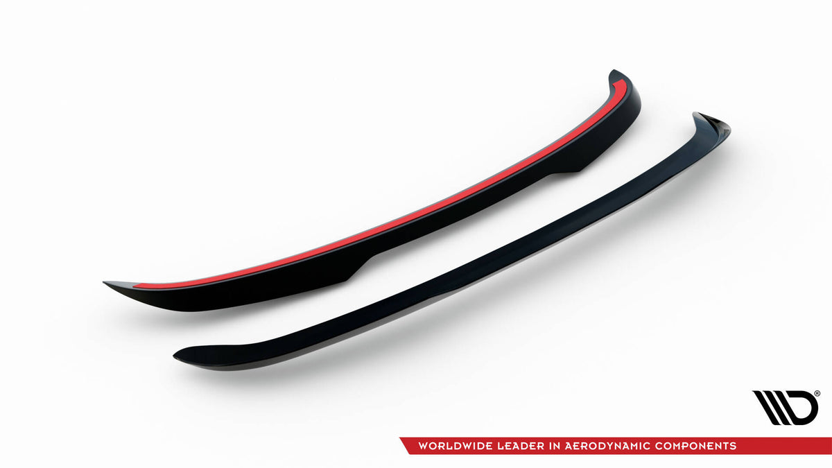 Heckspoiler Lippe Skoda Superb Sportline Combi Mk3 / Mk3 Facelift schwarz Hochglanz – Ansicht 5