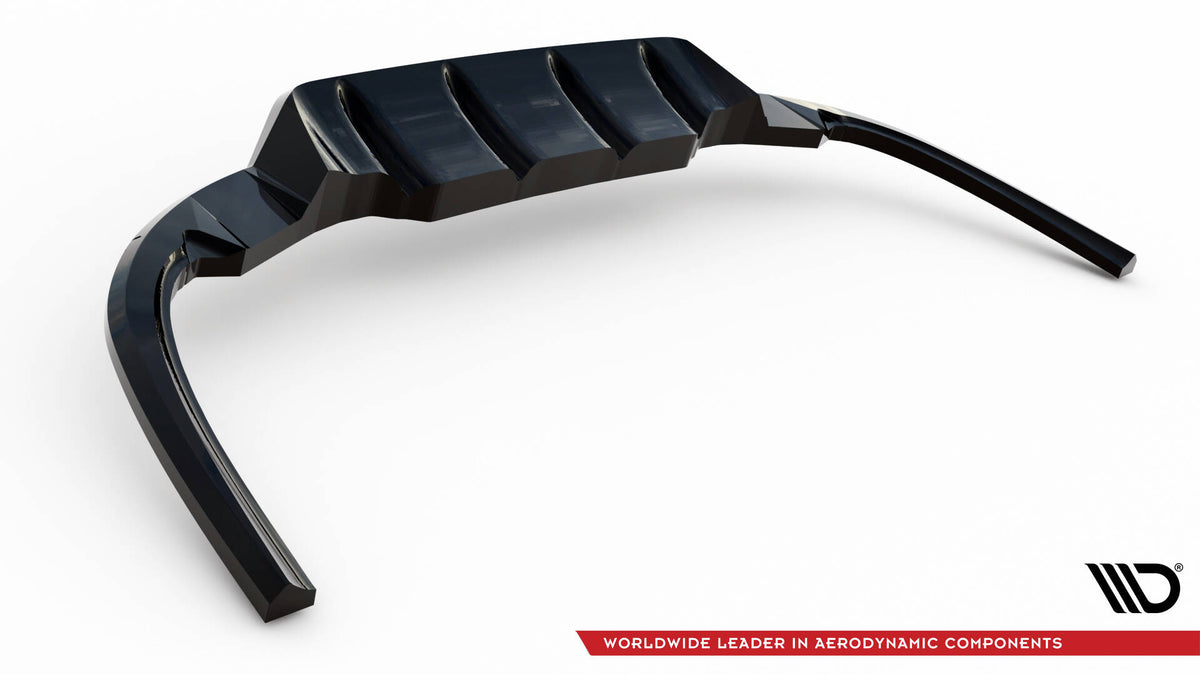 Street+ Mittlerer Diffusor RACE passend für Ford Mondeo ST-Line Kombi Mk4 Facelift schwarz Hochglanz – Ansicht 7