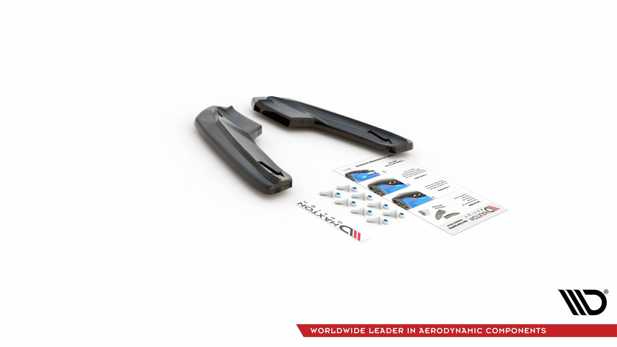 Heck Ansatz Flaps Diffusor V.1 passend für Audi RS3 8V Sportback schwarz Hochglanz – Ansicht 6