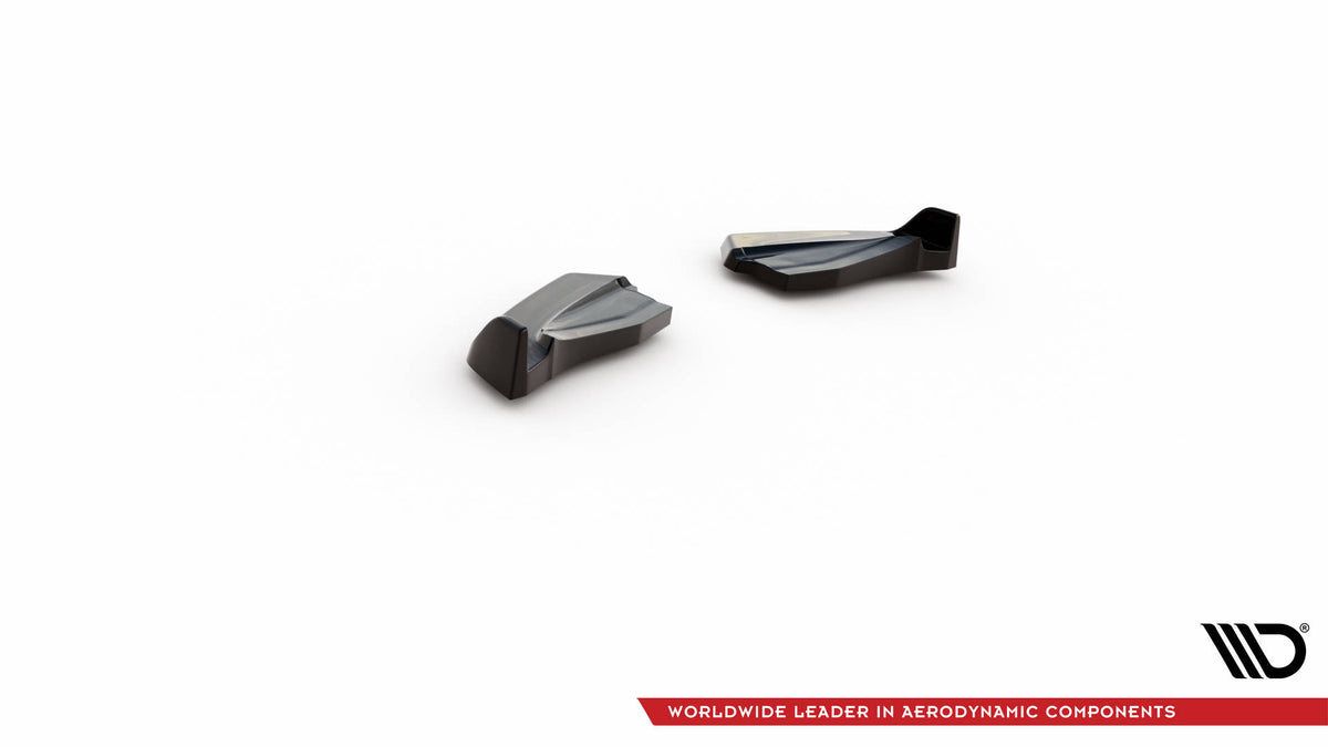 Heck Ansatz Flaps Diffusor V.2 passend für Mini Cooper John Cooper Works R56 schwarz Hochglanz – Ansicht 6