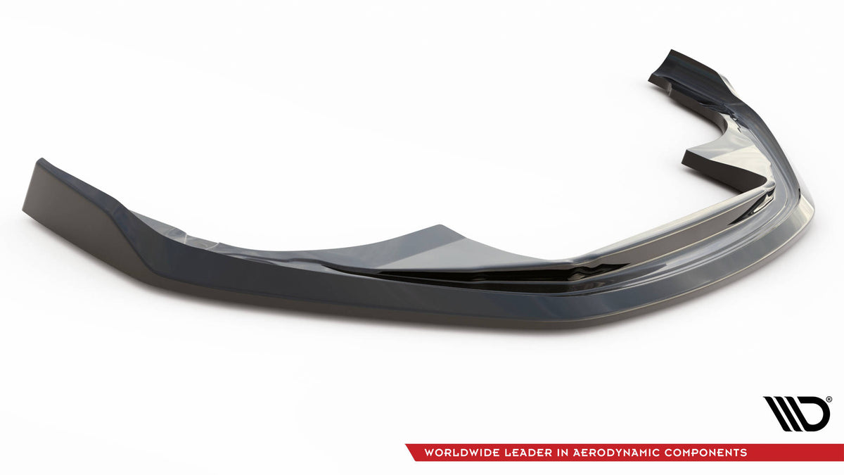 Street+ Spoilerlippe Front Ansatz V.2 passend für Porsche 911 Carrera Aero / Carrera GTS 992 schwarz Hochglanz – Ansicht 6