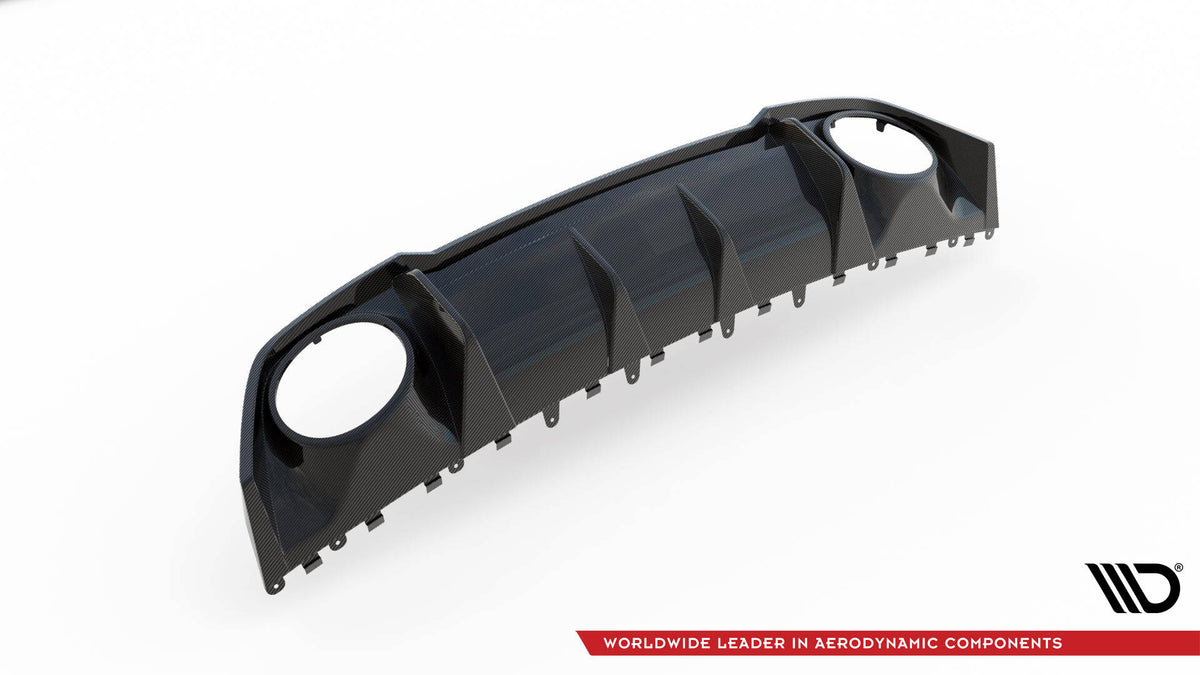 Prepreg Carbon Fiber Diffusor Heck Ansatz passend für Audi RS3 8Y – Ansicht 11