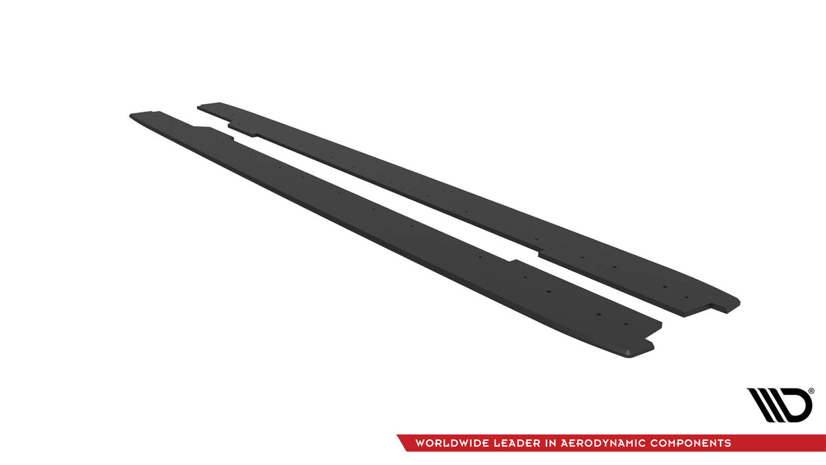 Street Pro Street+ Seitenschweller Leisten passend für Audi A5 / A5 S-Line / S5 Coupe / Cabrio 8T / 8T Facelift – Ansicht 5