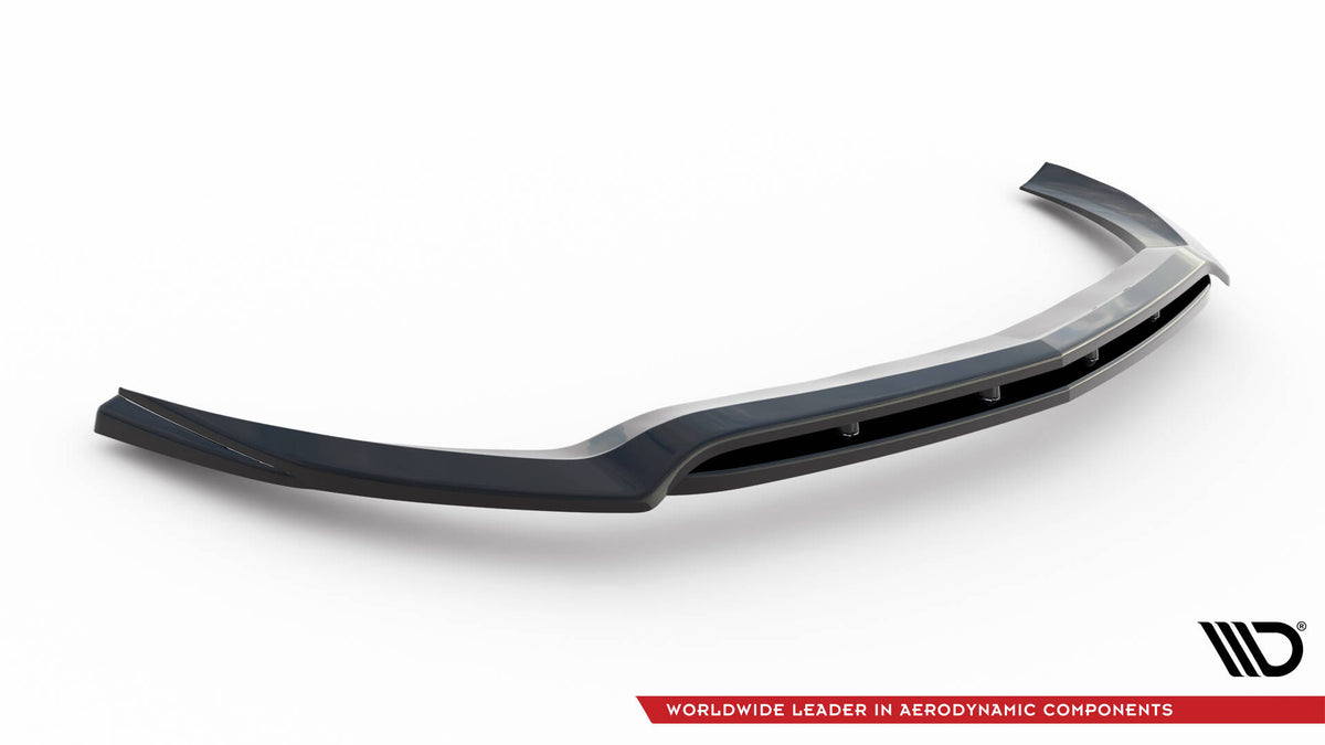 Street+ Spoilerlippe Front Ansatz passend für Mercedes-Benz CLS C218 Facelift schwarz Hochglanz – Ansicht 5