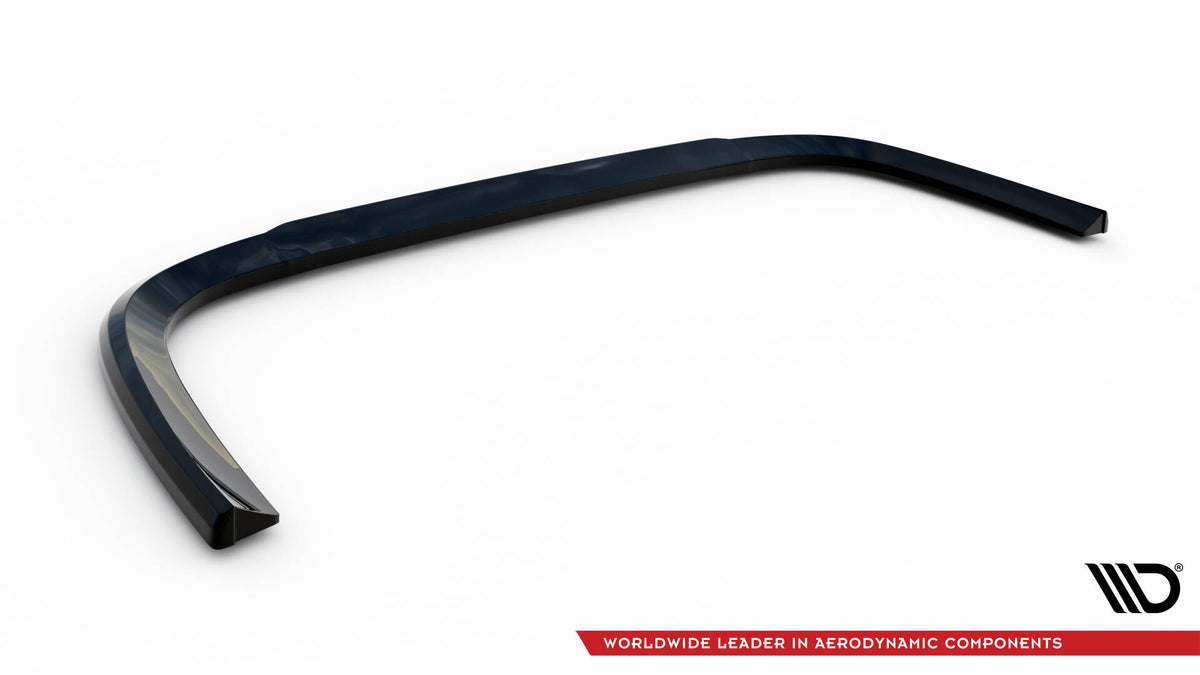 Heckansatz Ford Transit Connect Mk2 Facelift schwarz Hochglanz – Ansicht 6