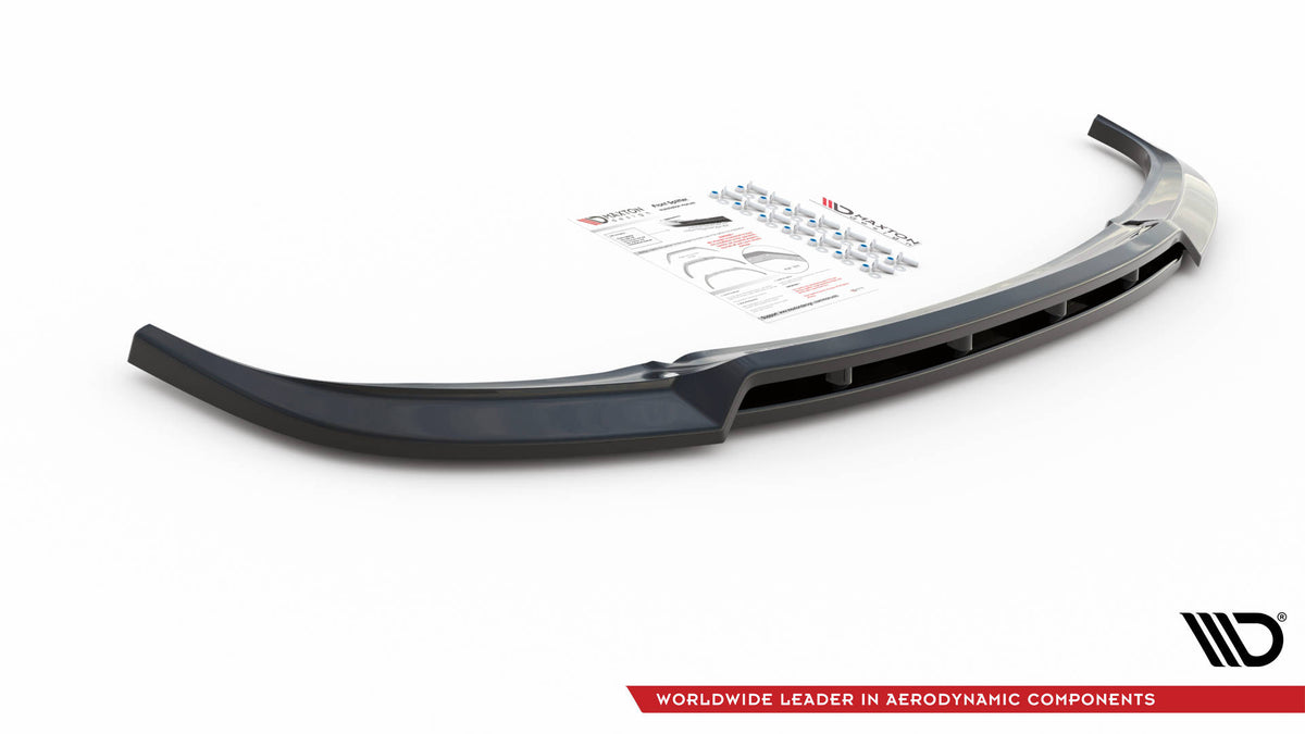 Street+ Spoilerlippe Front Ansatz passend für Dodge Durango RT Mk3 schwarz Hochglanz – Ansicht 5