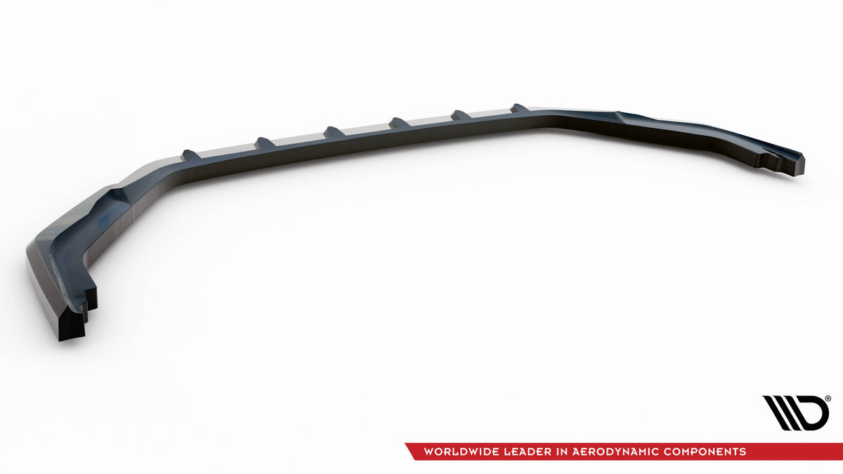 Street+ Spoilerlippe Front Ansatz V.3 passend für Honda Civic Type-R Mk 11 schwarz Hochglanz – Ansicht 6