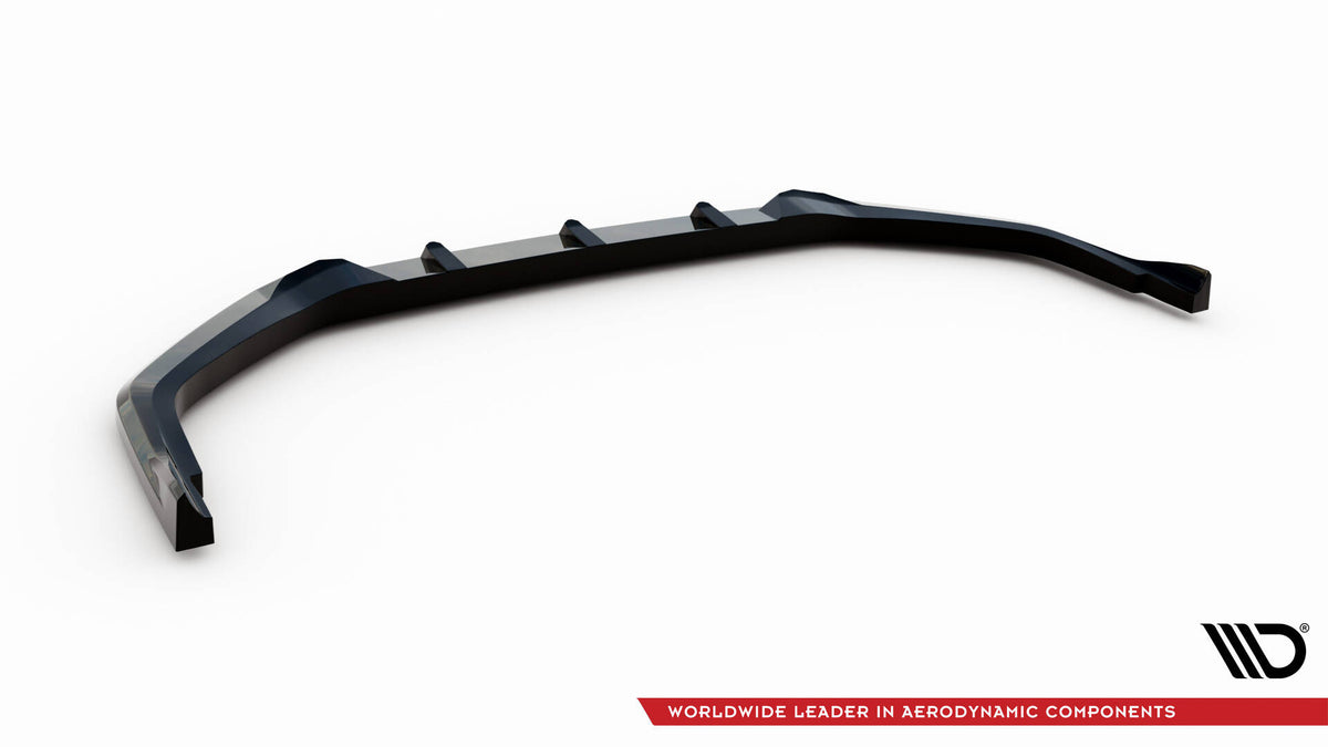 Street+ Spoilerlippe Front Ansatz V.2 passend für Lexus NX F-Sport Mk2 schwarz Hochglanz – Ansicht 5