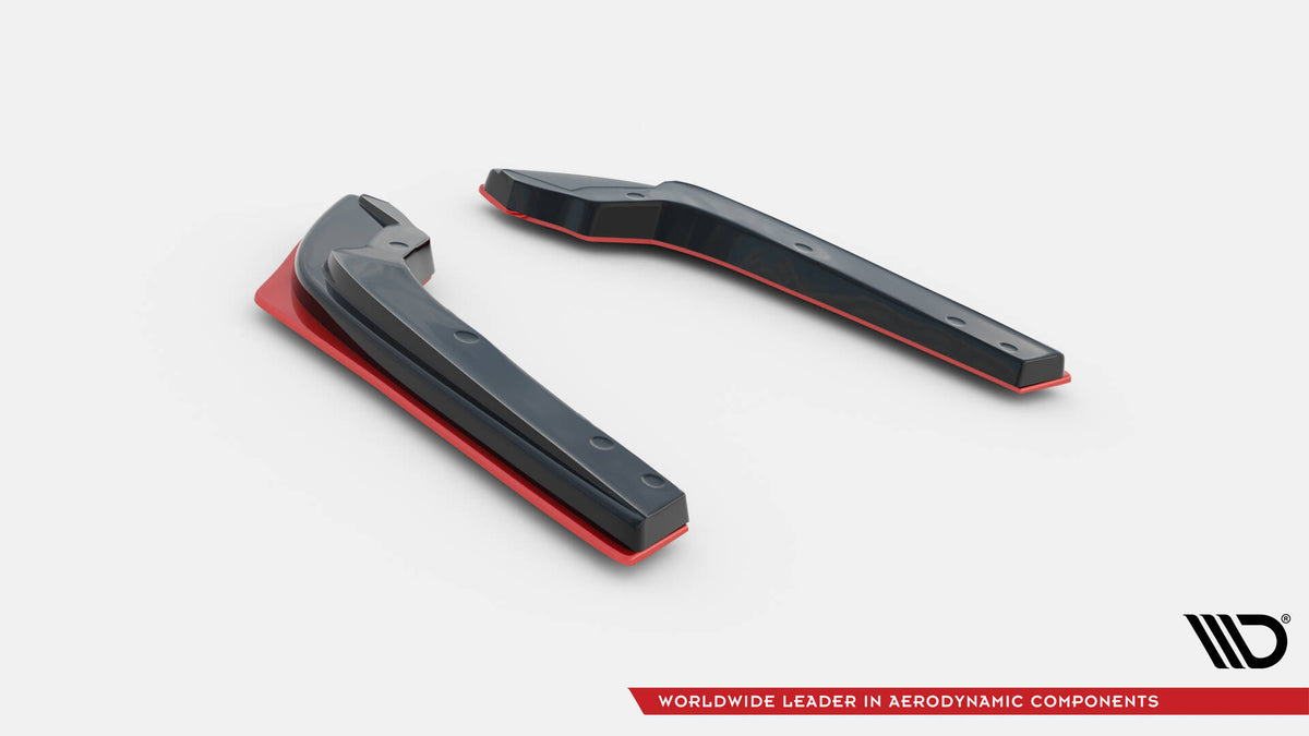 Heck Ansatz Flaps Diffusor V.2 passend für SUBARU WRX STI schwarz Hochglanz – Ansicht 6