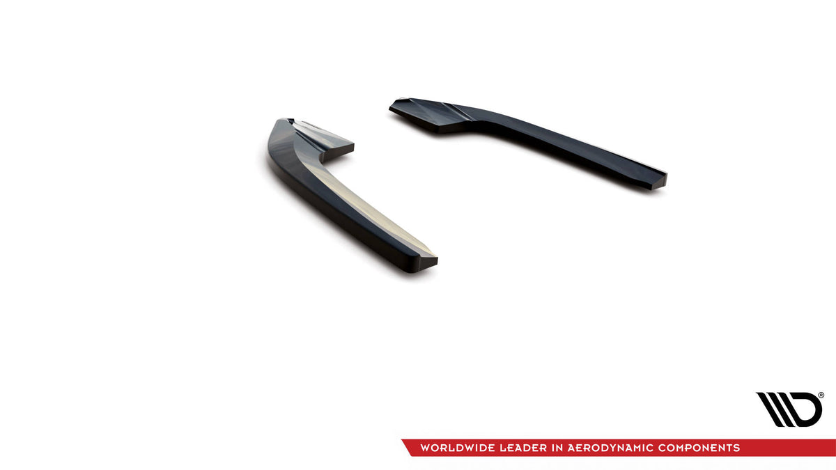 Heck Ansatz Flaps Diffusor passend für Audi RS3 Limousine 8Y schwarz Hochglanz – Ansicht 6