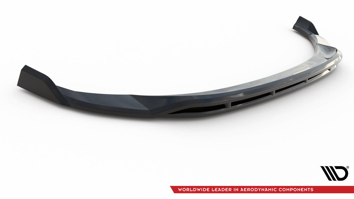 Street+ Spoilerlippe Front Ansatz V.2 passend für Hyundai Tucson Mk4 schwarz Hochglanz – Ansicht 5