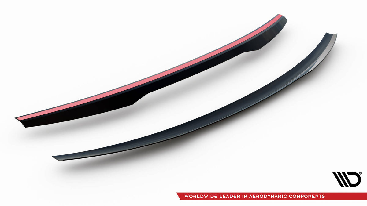 Höher Heckspoiler Lippe Porsche 911 992 GT3 schwarz Hochglanz – Ansicht 7