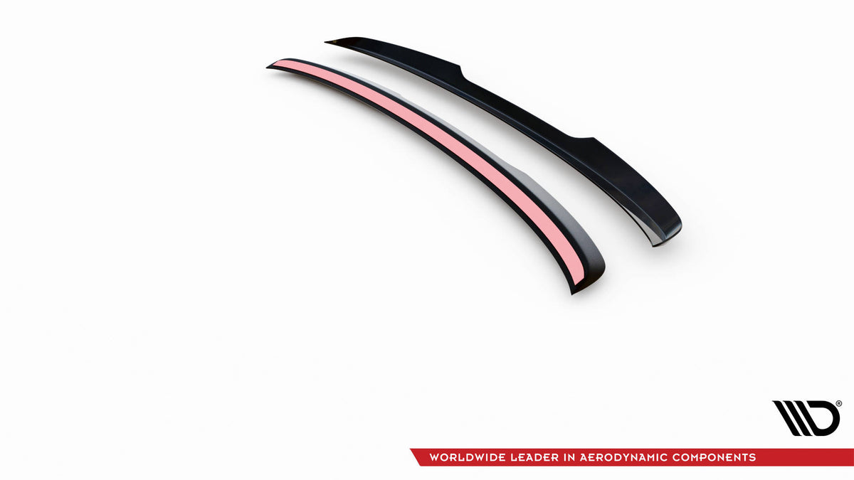 Heckspoiler Lippe Volvo XC90 R-Design Mk2 / Mk2 Facelift schwarz Hochglanz – Ansicht 5
