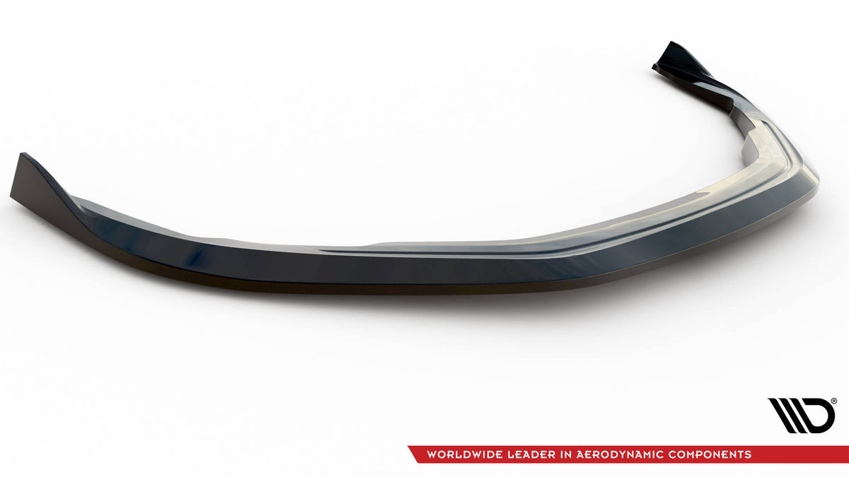 Street+ Spoilerlippe Front Ansatz V.2 passend für Porsche 718 Cayman 982c schwarz Hochglanz – Ansicht 5