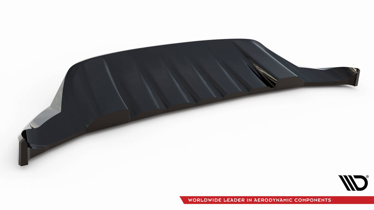 Street+ Spoilerlippe Front Ansatz passend für Porsche Cayenne Mk2 Facelift schwarz Hochglanz – Ansicht 8