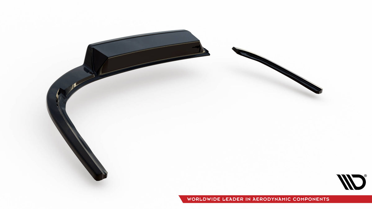 Street+ Mittlerer Diffusor RACE passend für VW Passat Limousine / Variant B8 schwarz Hochglanz – Ansicht 7