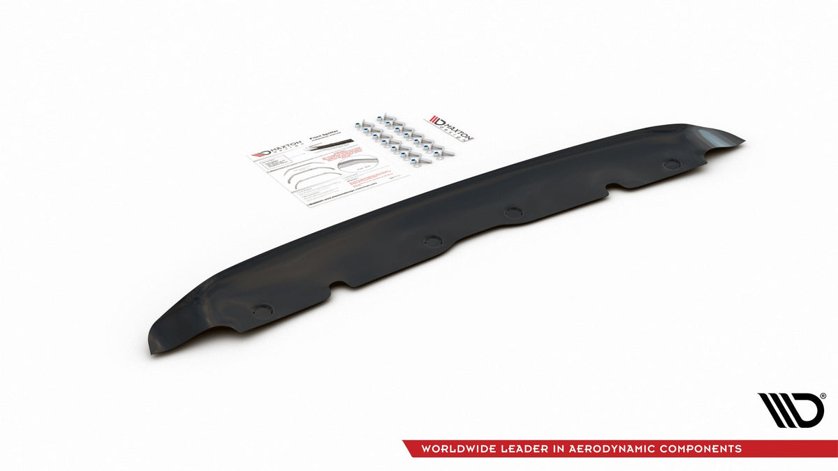 Street+ Spoilerlippe Front Ansatz V.2 passend für BMW 1er M-Paket/ M135i / 128ti F40  schwarz Hochglanz – Ansicht 6