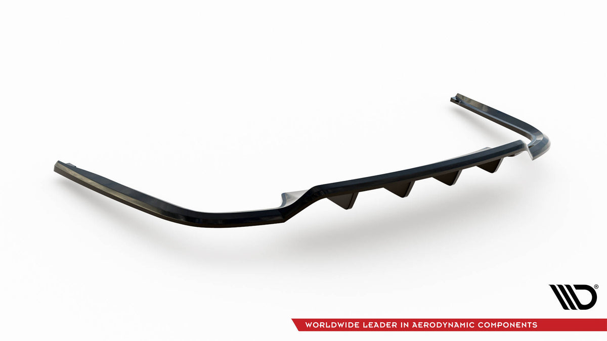 Street+ Mittlerer Diffusor RACE passend für Audi A8 D5 schwarz Hochglanz – Ansicht 6