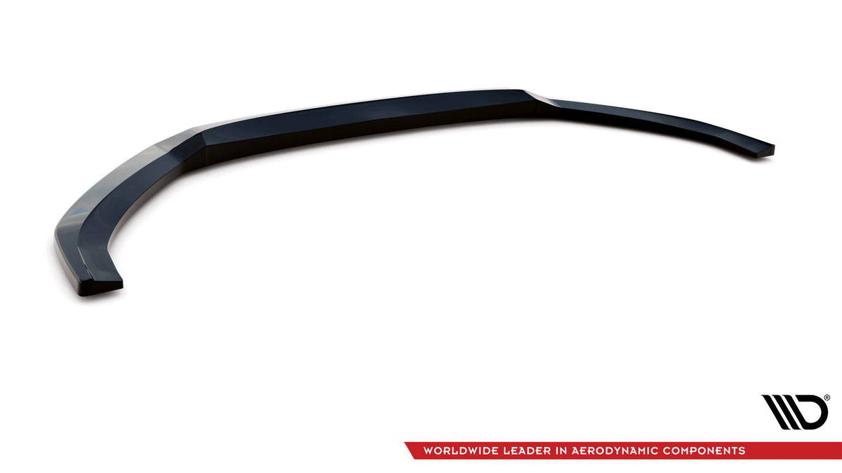 Street+ Spoilerlippe Front Ansatz V.2 passend für Audi S3 / A3 S-Line Sportback 8V Facelift schwarz Hochglanz – Ansicht 6