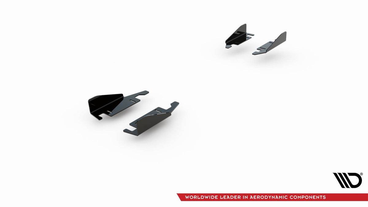Seitenschweller Flaps passend für VW Golf GTI Clubsport Mk8 Facelift schwarz Hochglanz – Ansicht 9