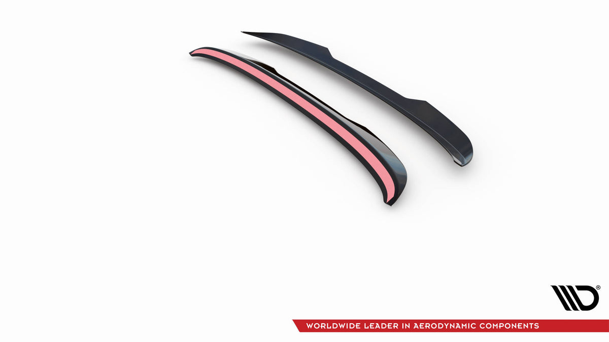 Heckspoiler Lippe Volvo V90 R-Design Mk2 schwarz Hochglanz – Ansicht 5