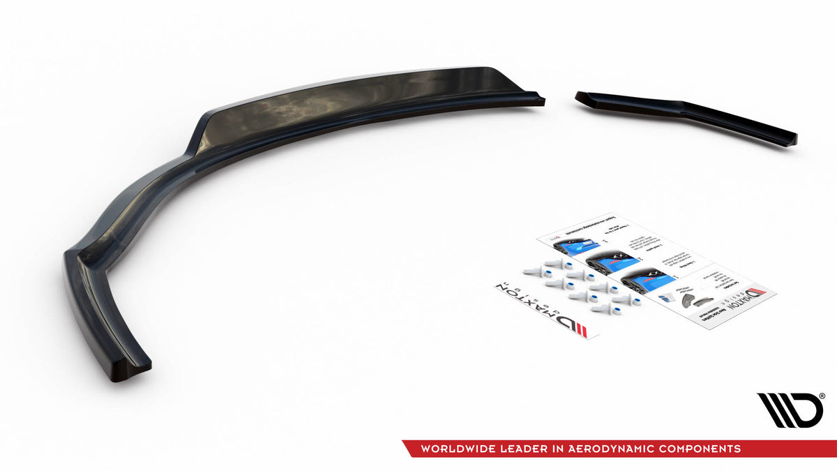 Street+ Mittlerer Diffusor RACE passend für BMW 1er F20 schwarz Hochglanz – Ansicht 6