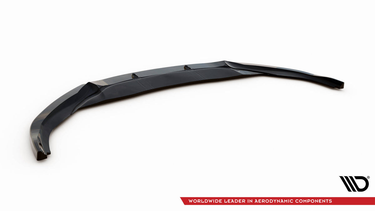 Street+ Spoilerlippe Front Ansatz V.4 passend für Audi RS7 C7 schwarz Hochglanz – Ansicht 7