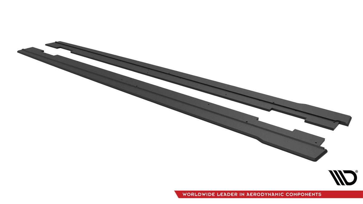 Street Pro Street+ Seitenschweller Leisten V.2 passend für Hyundai I30 N / N-Line Hatchback / Fastback Mk3 / Mk3 Facelift – Ansicht 10