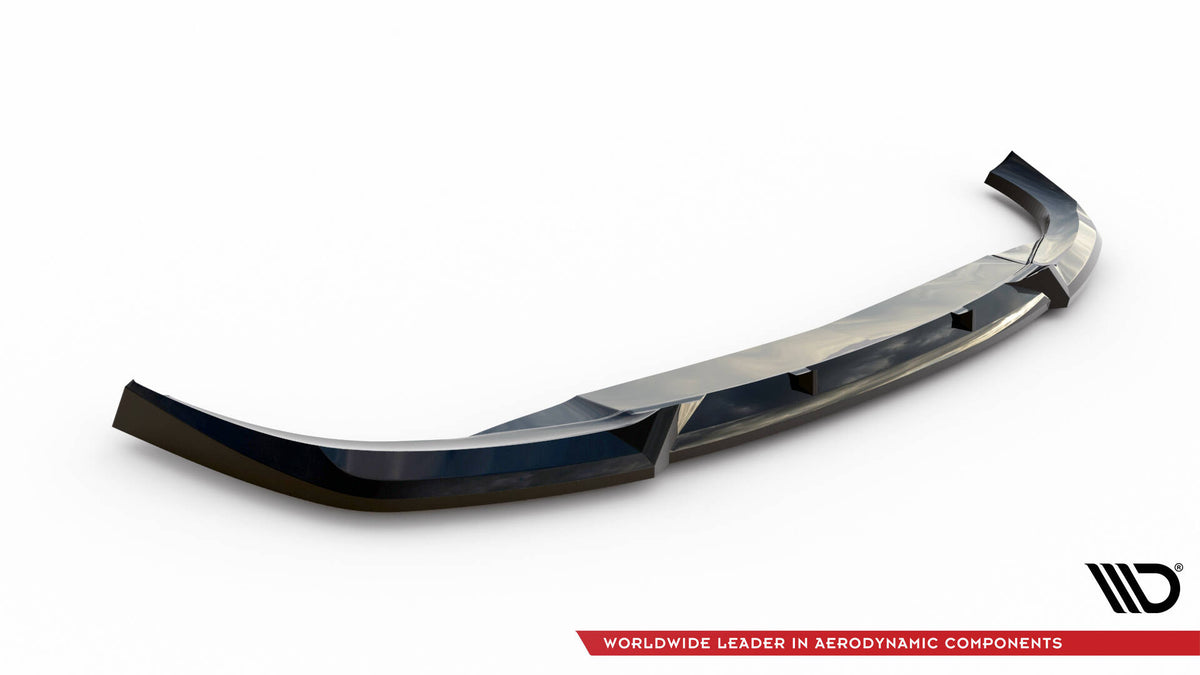 Street+ Spoilerlippe Front Ansatz V.2 passend für VW ID.3 Mk1 schwarz Hochglanz – Ansicht 5