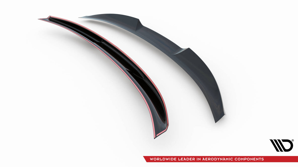 3D Heckspoiler Lippe Bentley Continental Convertible GT Mk3 schwarz Hochglanz – Ansicht 8