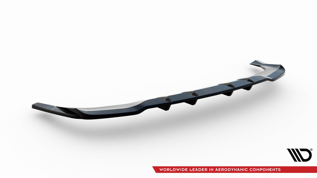 Street+ Mittlerer Diffusor RACE passend für V.1 Mercedes-Benz GLE Coupe AMG-Line C167 / C167 Facelift schwarz Hochglanz – Ansicht 4