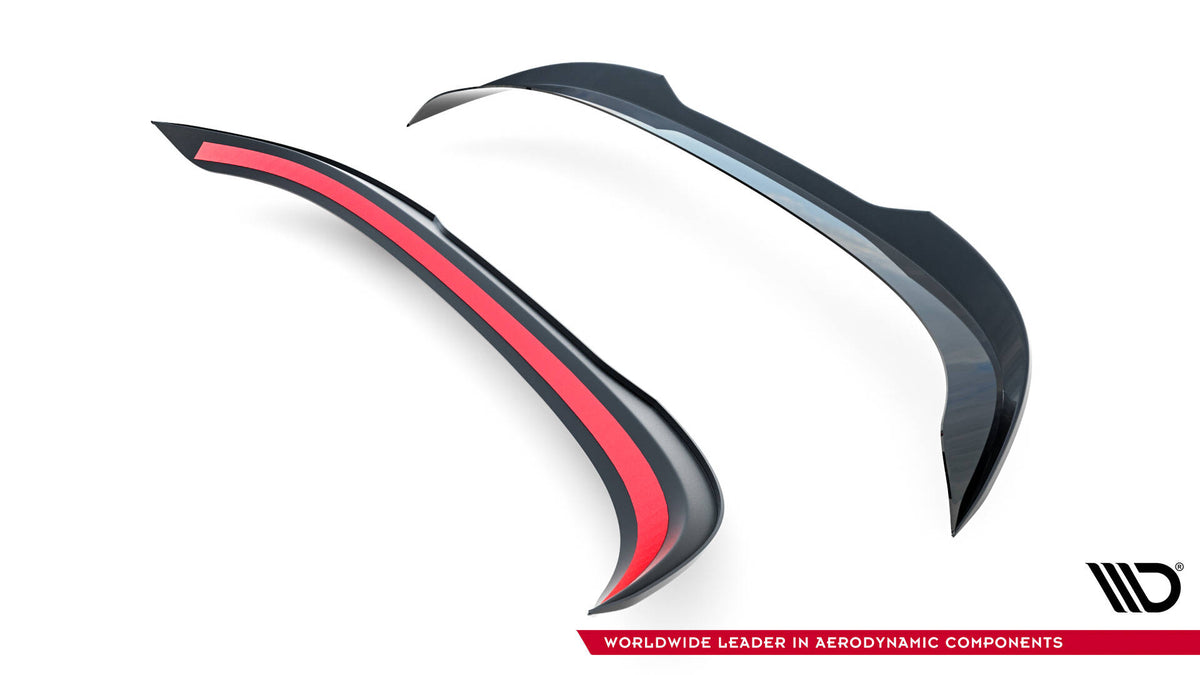 Heckspoiler Lippe VW Golf GTI Clubsport Mk8 Facelift schwarz Hochglanz – Ansicht 7