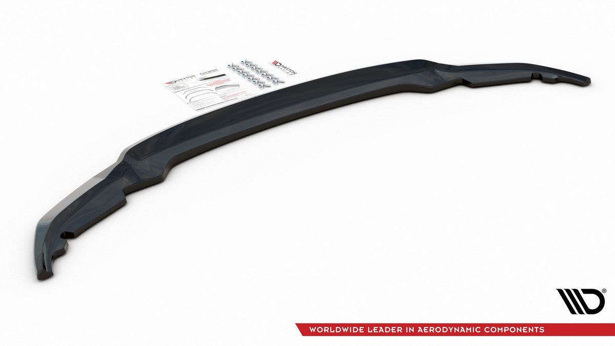 Street+ Spoilerlippe Front Ansatz passend für BMW X2 F39 M-Paket schwarz Hochglanz – Ansicht 7