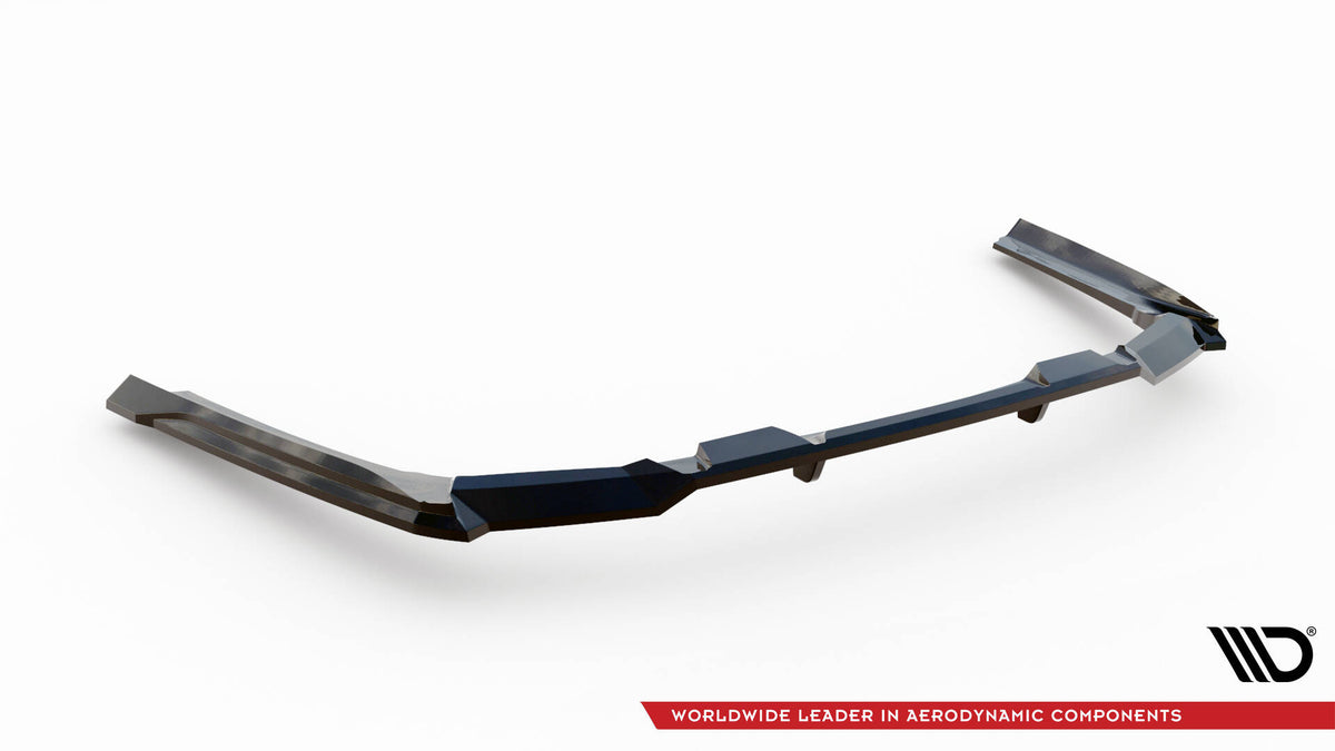Street+ Mittlerer Diffusor RACE passend für V.1 BMW 5er / i5 M-Paket Limousine / Touring G60 / G61 schwarz Hochglanz – Ansicht 5