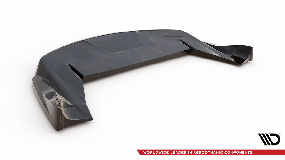Street+ Mittlerer Diffusor RACE passend für Tesla Model X Mk1 Facelift schwarz Hochglanz – Ansicht 10