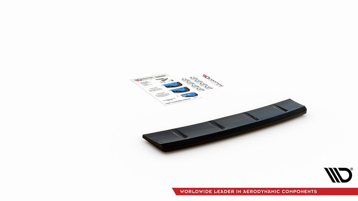 Heckansatz Hyundai I30 N Hatchback Mk3 Facelift schwarz Hochglanz – Ansicht 5