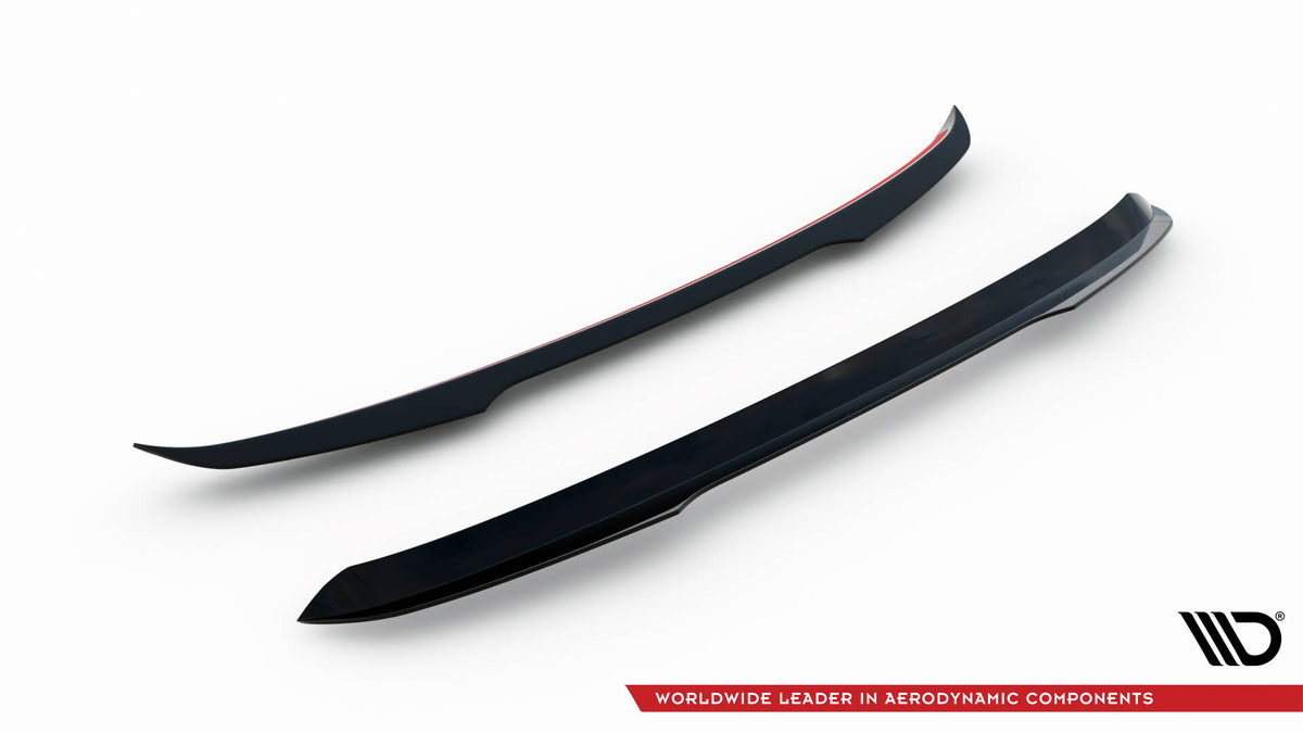 Heckspoiler Lippe Audi A4 S-Line / S4 Avant B8 Facelift schwarz Hochglanz – Ansicht 5