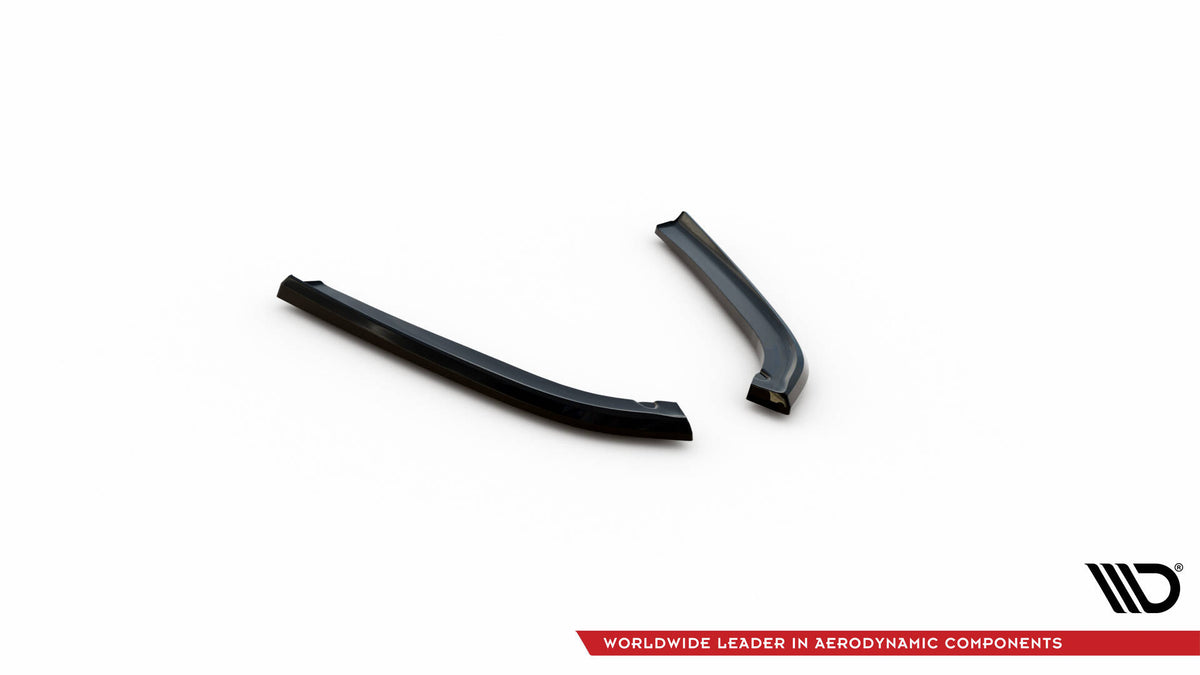 Heck Ansatz Flaps Diffusor passend für Opel Insignia OPC-Line Mk1 schwarz Hochglanz – Ansicht 5