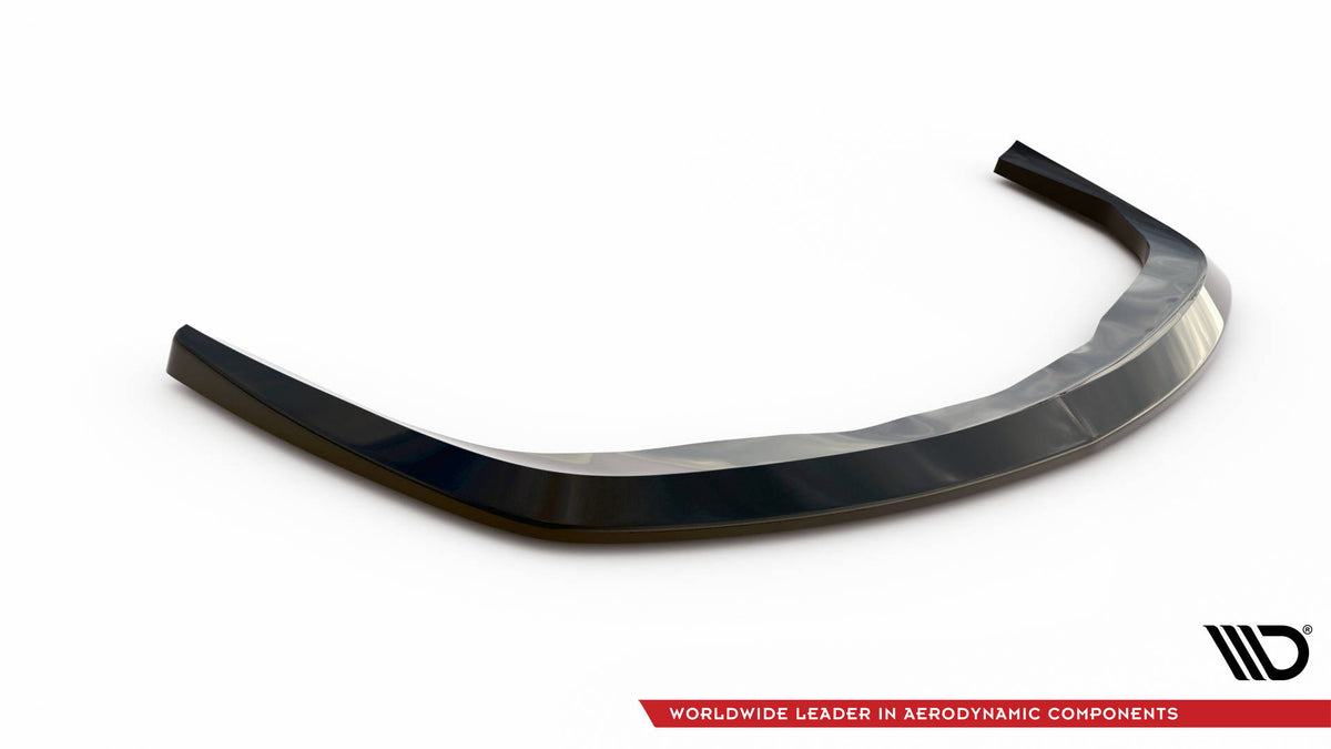 Street+ Spoilerlippe Front Ansatz V.1 passend für Volvo C70 Mk1 schwarz Hochglanz – Ansicht 5