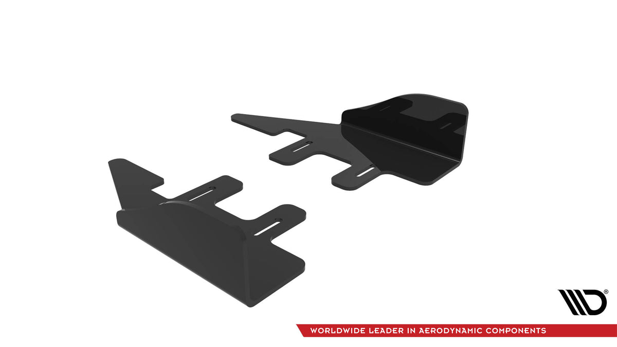 Seitenschweller Flaps passend für Ford Fiesta ST / ST-Line Mk8 schwarz Hochglanz – Ansicht 5
