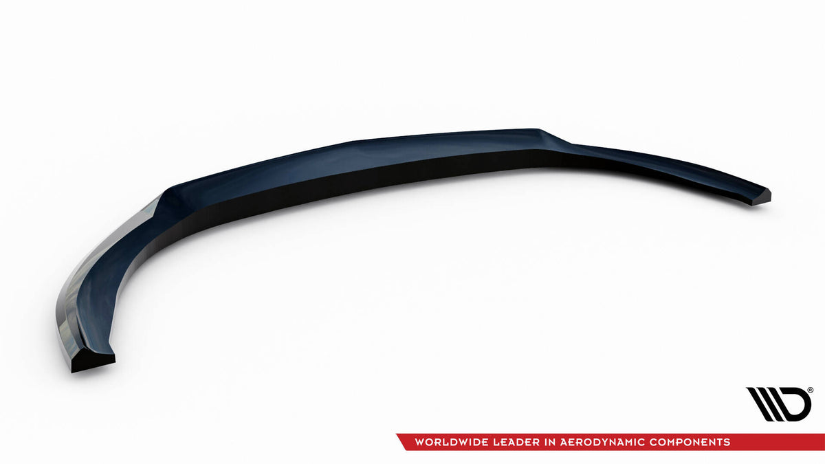 Street+ Spoilerlippe Front Ansatz V.1 passend für Mercedes-Benz CLA C118 schwarz Hochglanz – Ansicht 6