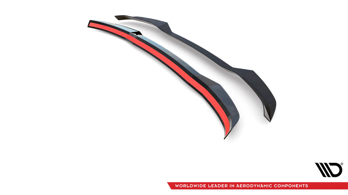 Höher Heckspoiler Lippe BMW X4 M F98 Facelift schwarz Hochglanz – Ansicht 5
