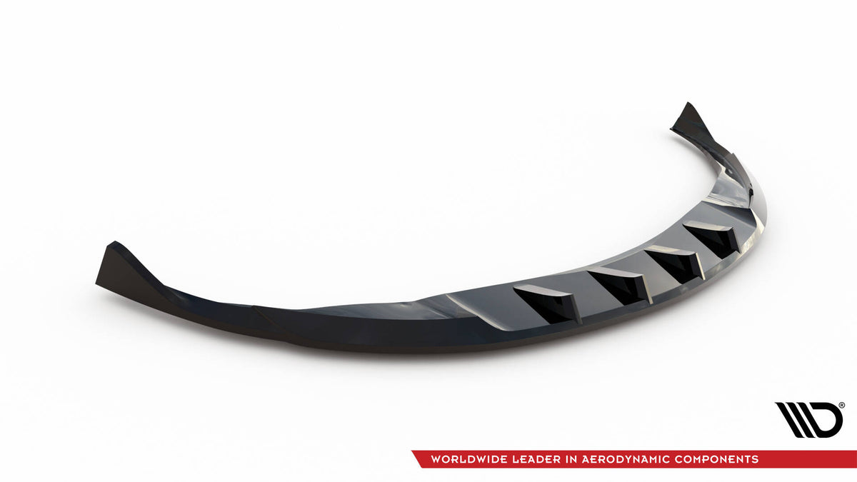 Street+ Spoilerlippe Front Ansatz V.1 passend für BMW Z4 E89 schwarz Hochglanz – Ansicht 5