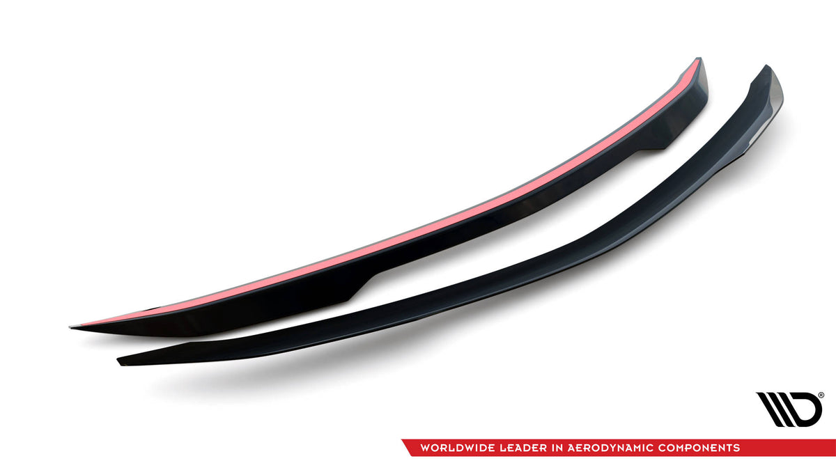 Niedriger Heckspoiler Lippe Lamborghini Urus Mk1 schwarz Hochglanz – Ansicht 5